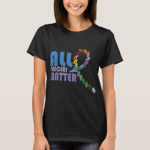 T-shirt Tous le cancer, moteur de sensibilisation Soutien