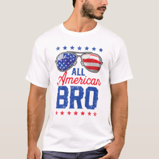 T-shirt Tous les américains Bro 4 juillet Hommes Famille C