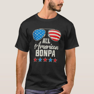T-shirt Tous les bonpa américains 4 juillet famille jumCor