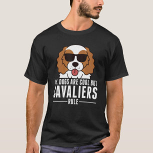 T-shirt Tous Les Chiens Sont Cool Mais Cavalier Le Roi Cha