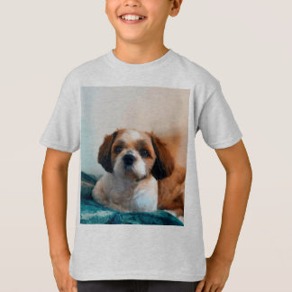T-SHIRT TOUS LES CHIENS VONT AU CIEL T CHEMISE
