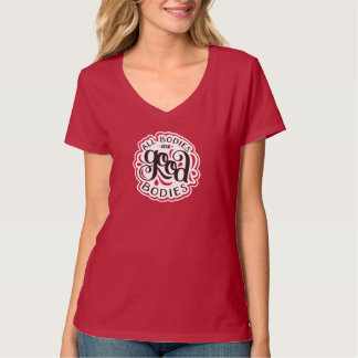 T-shirt Tous les corps sont de bons corps ont adapté le