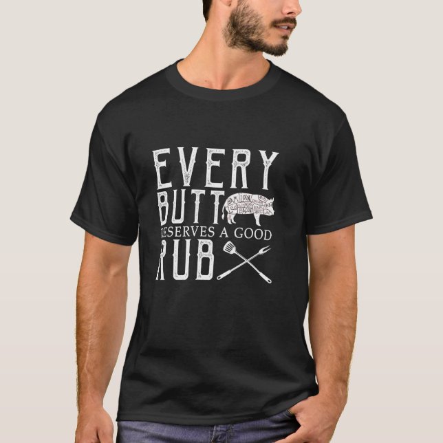 T-shirt Tous les fesses méritent un bon coup (Devant)