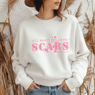 T-shirt Tous les guerriers ont des cicatrices Cancer du se