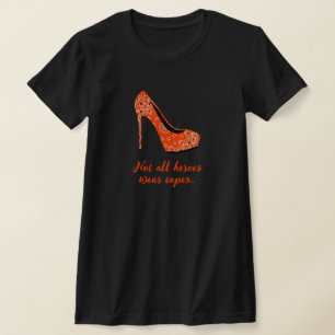 T-shirt Tous les héros ne portent pas Caps Stiletto