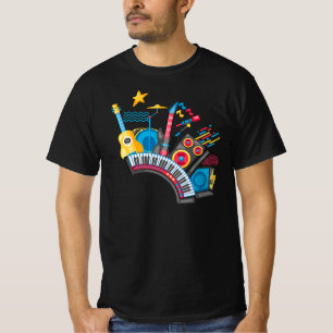 T-shirt Tous les instruments de musique