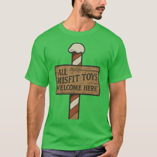 T-shirt Tous les jouets dépareillés sont les bienvenus ici