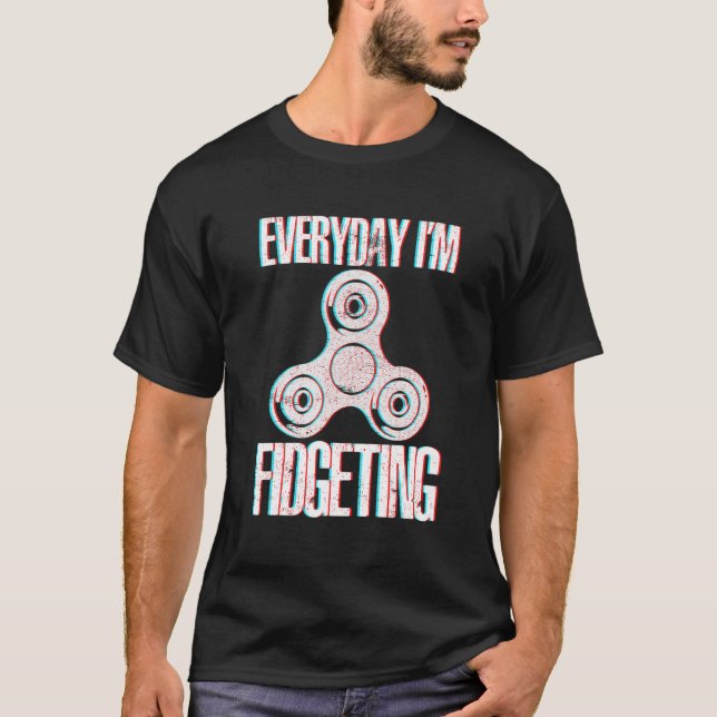 T-shirt Tous les jours, je cherche le tournevis à filature (Devant)