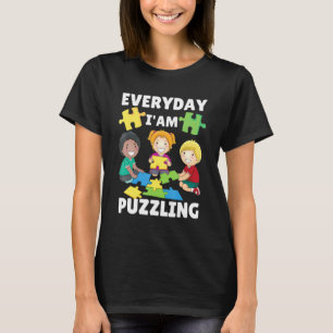 T-shirt Tous les jours, je m'étonne Sensibilisation sur l'