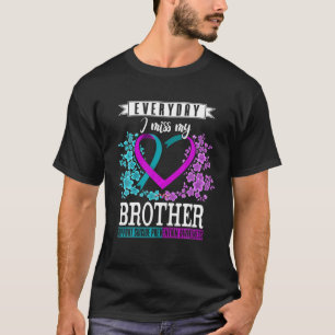 T-shirt Tous Les Jours, Mon Frère Prévention Suicide Awa