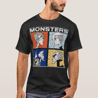 T-shirt tous les monstres