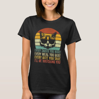 T-shirt Tous les snacks que vous faites Chat Maman Chat M