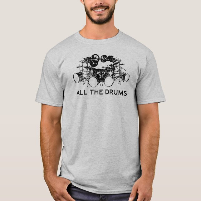 T-shirt Tous les tambours (Devant)
