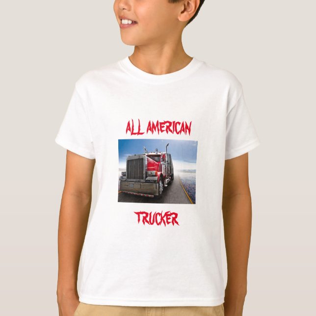 T-shirt Tous les Trucker américains (Devant)