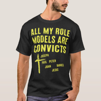 T-shirt Tous mes modèles sont des condamnés Joseph Paul Pi