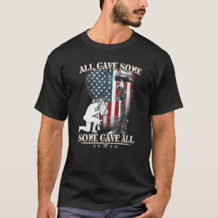 T-shirt Tous ont donné certains ont donné tous les vétéran