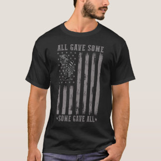 T-shirt Tous ont donné quelque chose Certains ont tout don