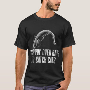 T-shirt Tout Américain Bruh, pêche rouge blanc bleu pour g