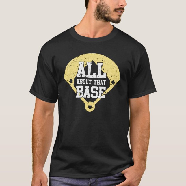 T-shirt Tout au sujet de ce bas (boule) (Devant)