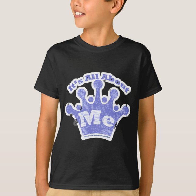 T-shirt Tout au sujet de moi ! (Devant)
