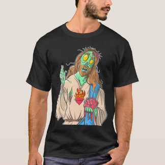 T-shirt Tout Ce Dont J'Ai Besoin, C'Est Jésus Et Pizza Sli