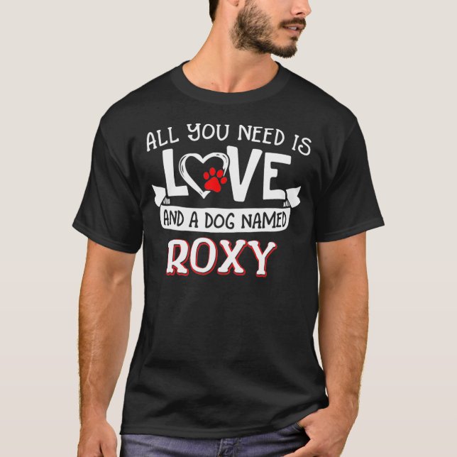 T-shirt Tout ce dont vous avez besoin, c'est d'amour et de (Devant)