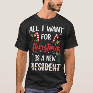 T-shirt Tout Ce Que Je Veux Pour Noël Est Un Nouveau Pré