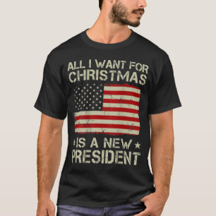 T-shirt Tout Ce Que Je Veux Pour Noël Est Un Nouveau Pré