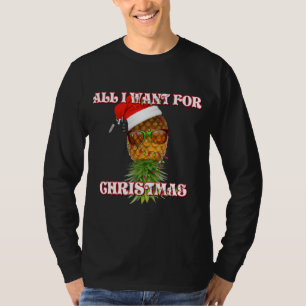 T-shirt Tout ce que je veux pour Noël Swingers Party