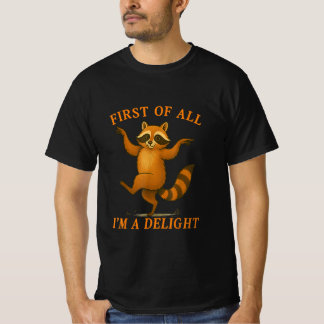 T-shirt Tout d'abord, je suis un opossum sarcastique et en