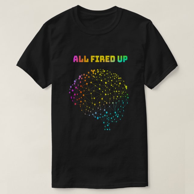 T-shirt Tout déclenché Autisme Dyslexie TDAH Neurodiversit (Design devant)