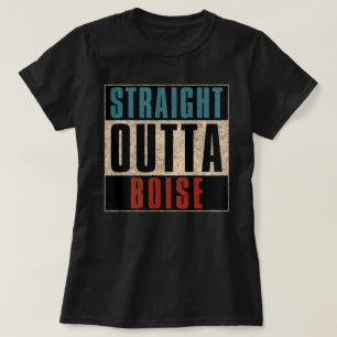 T-shirt Tout droit de Boise Idaho ID