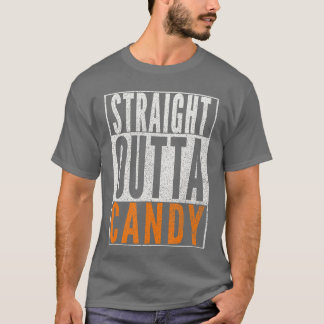 T-shirt TOUT DROIT DE CANDY Trick or Treat Costume Hallowe