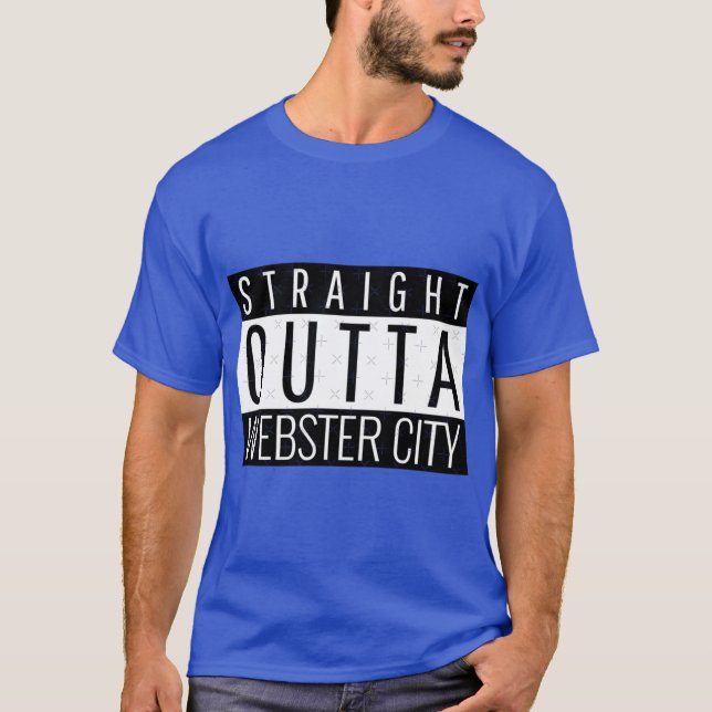 T-shirt Tout droit de Webster City Iowa Webster City IA (Devant)