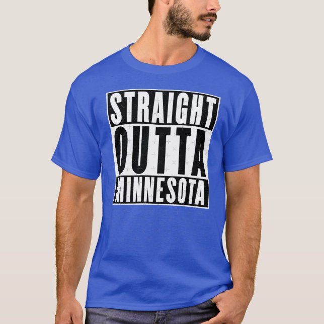 T-shirt Tout droit sorti du Minnesota (Devant)