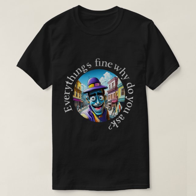 T-shirt Tout est fin 50x50 001 (Design devant)