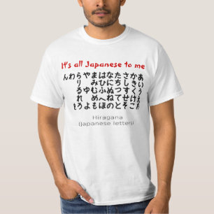 T-shirt Tout est japonais pour moi.