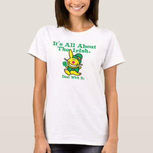 T-shirt Tout est sur l'irlandais