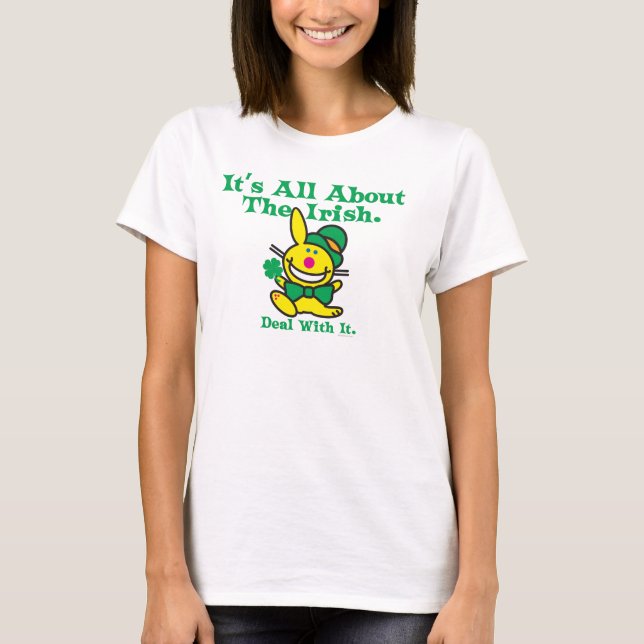 T-shirt Tout est sur l'irlandais (Devant)