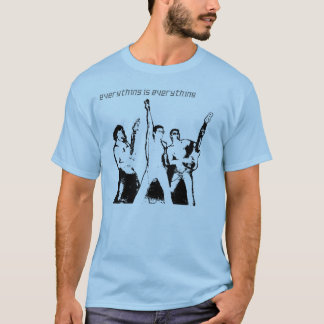 T-shirt Tout est tout chemise de bande