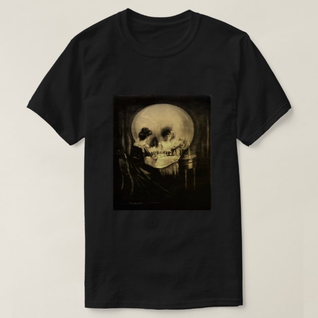 T-shirt Tout est Vanity - Éloignez-vous de l'ordinateur et (Design devant)