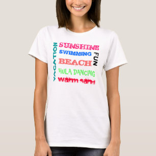 T-shirt Tout été
