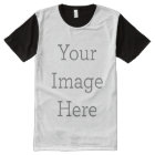 Créez votre propre T-shirt tout-en-dessus imprimé