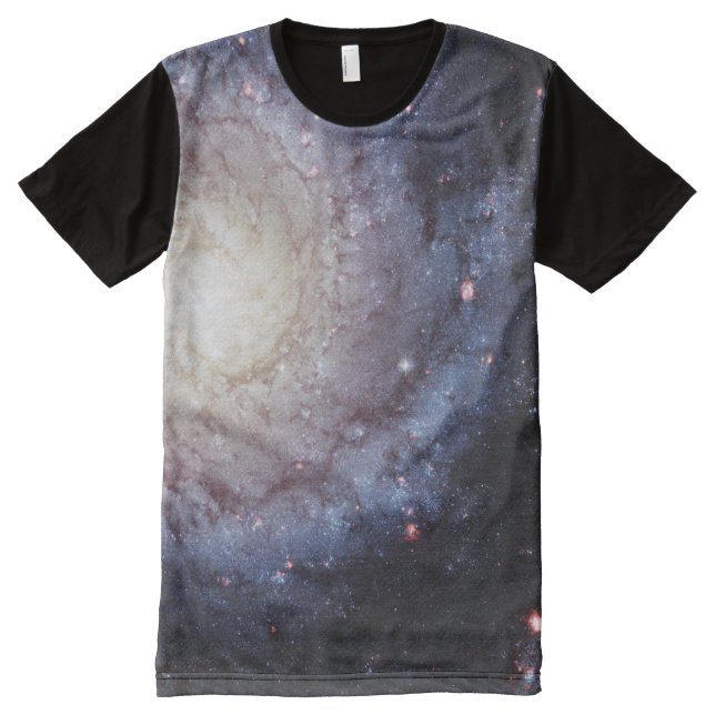 T-shirt Tout Imprimé Galaxie 221 (Devant)