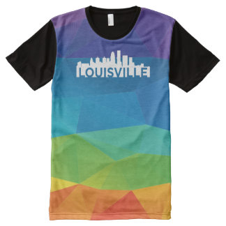 T-shirt Tout Imprimé Habillement américain de Louisville tout le