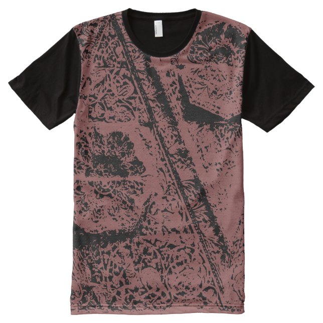 T-shirt Tout Imprimé Senmurvs et centaures (Devant)