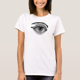 T-shirt Tout le dessus voyant de cercle de Bella d'oeil