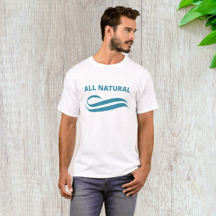 T-shirt Tout le minimalisme naturel Conception écologique