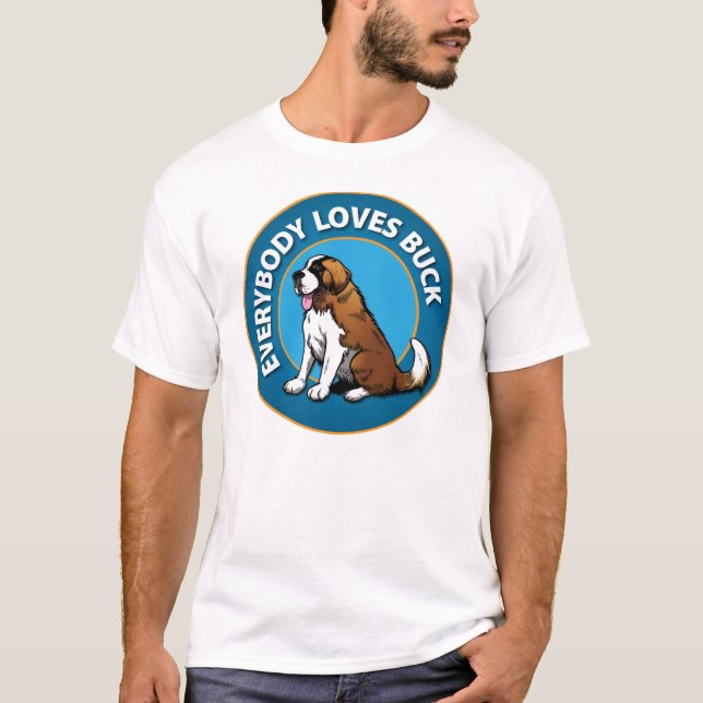 T-shirt Tout le monde aime le mâle (Devant)