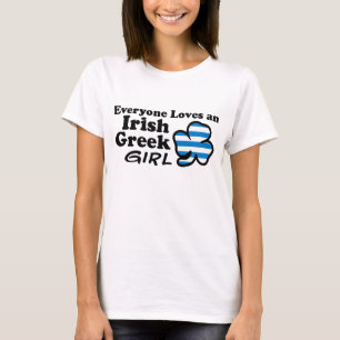 T-shirt Tout le monde aime une fille grecque irlandaise